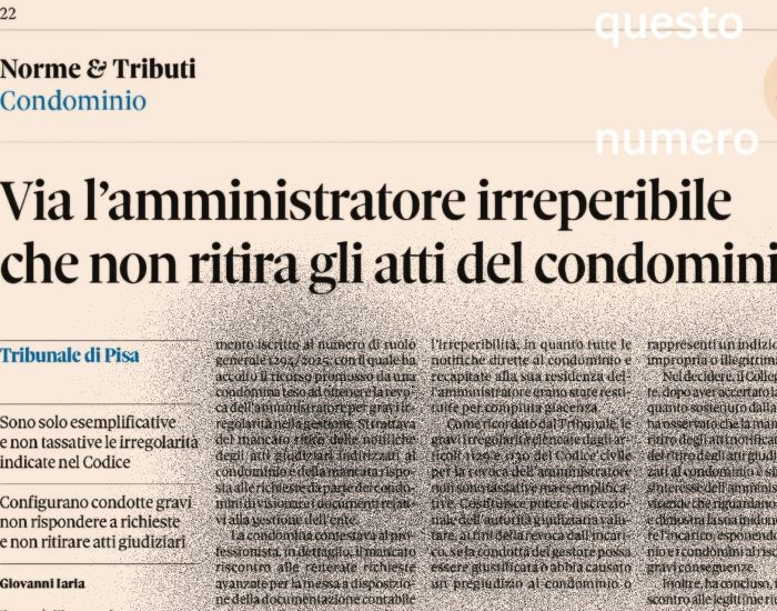 Articolo Sole